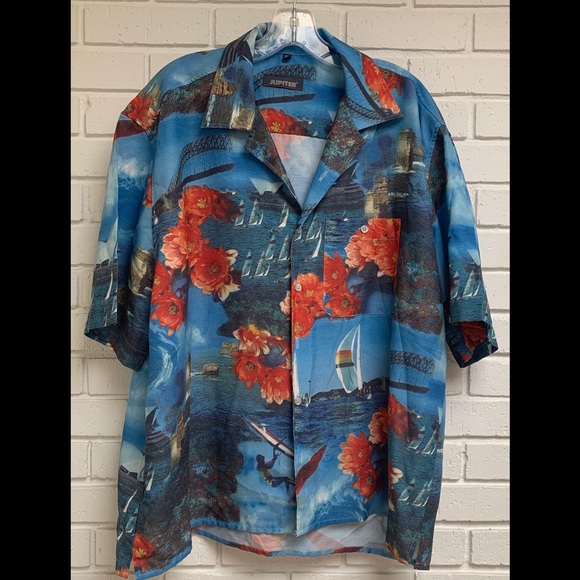 XL Hawaiian Shirt Jupiter - Picture 1 of 6